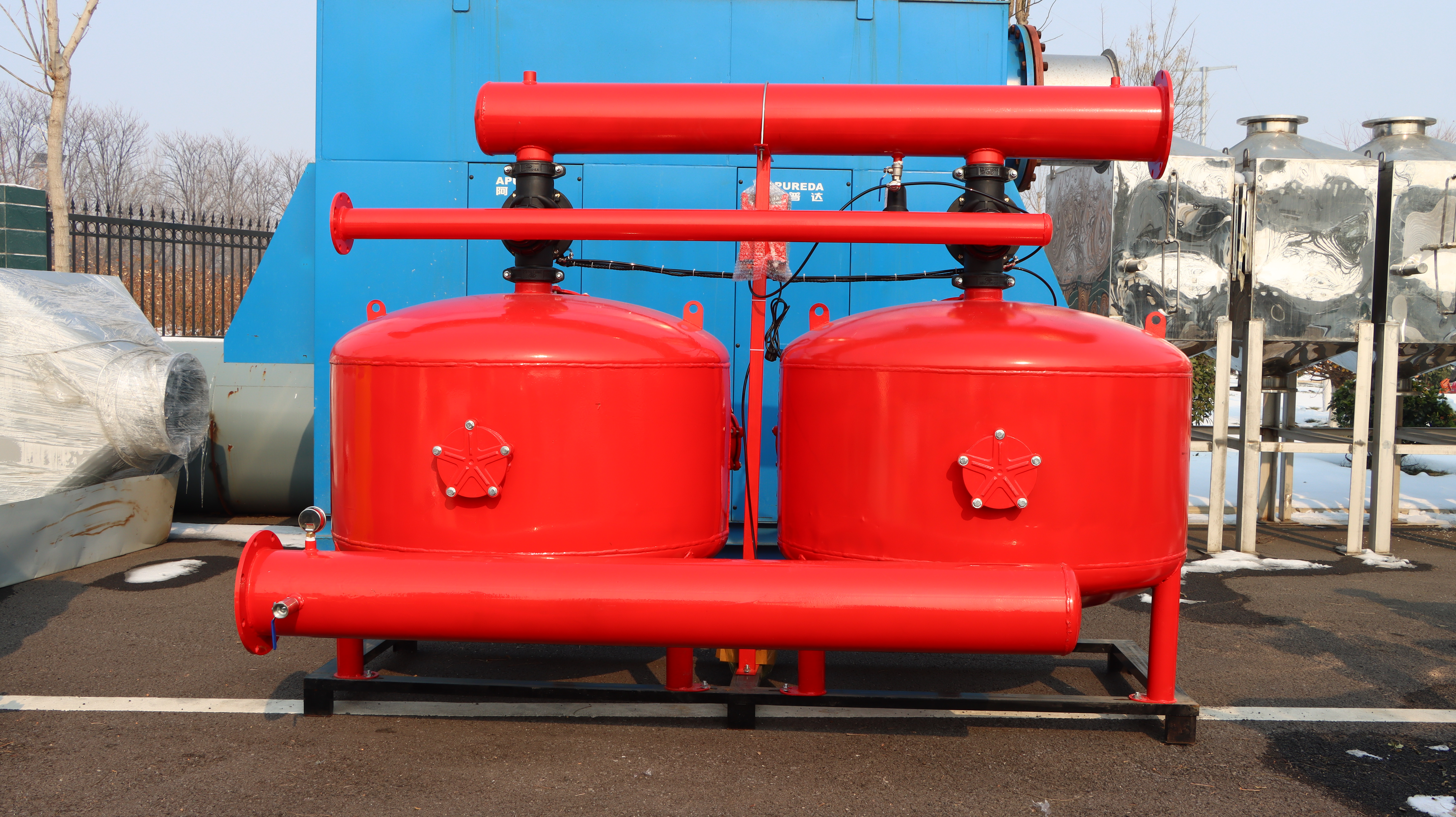 雙罐淺層砂過濾器