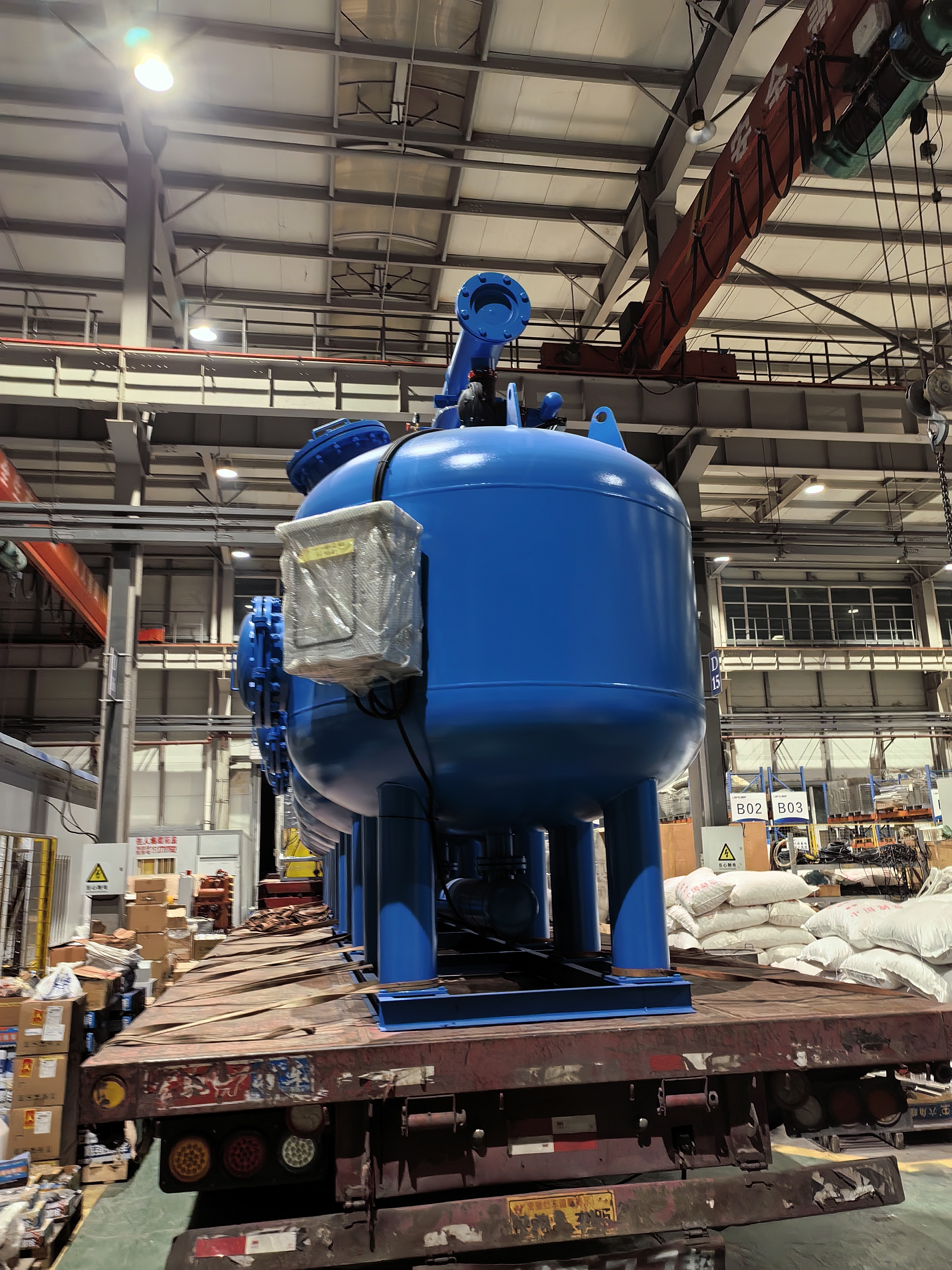 砂石加網(wǎng)式過濾器