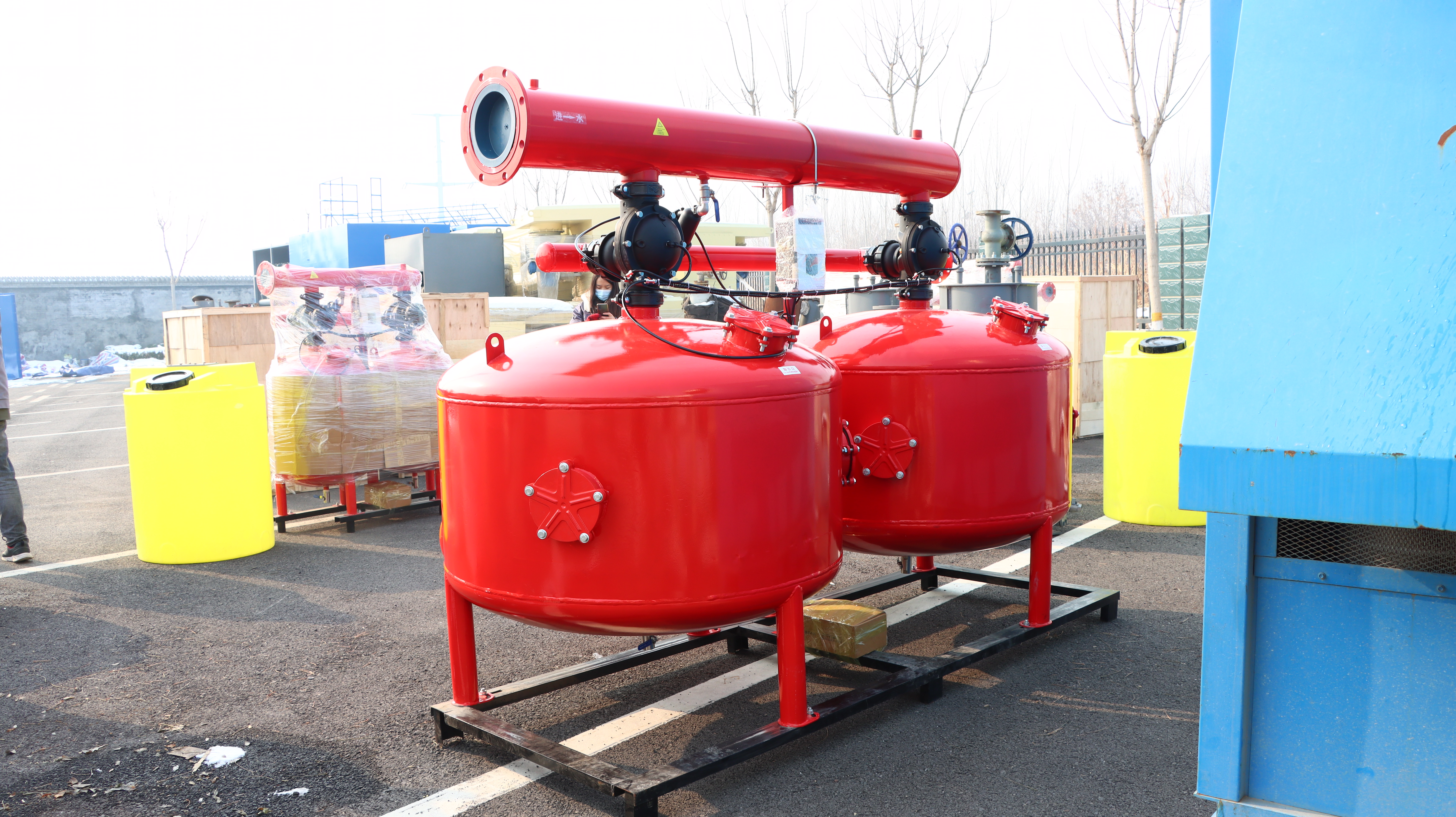 玻璃鋼罐石英砂過濾器