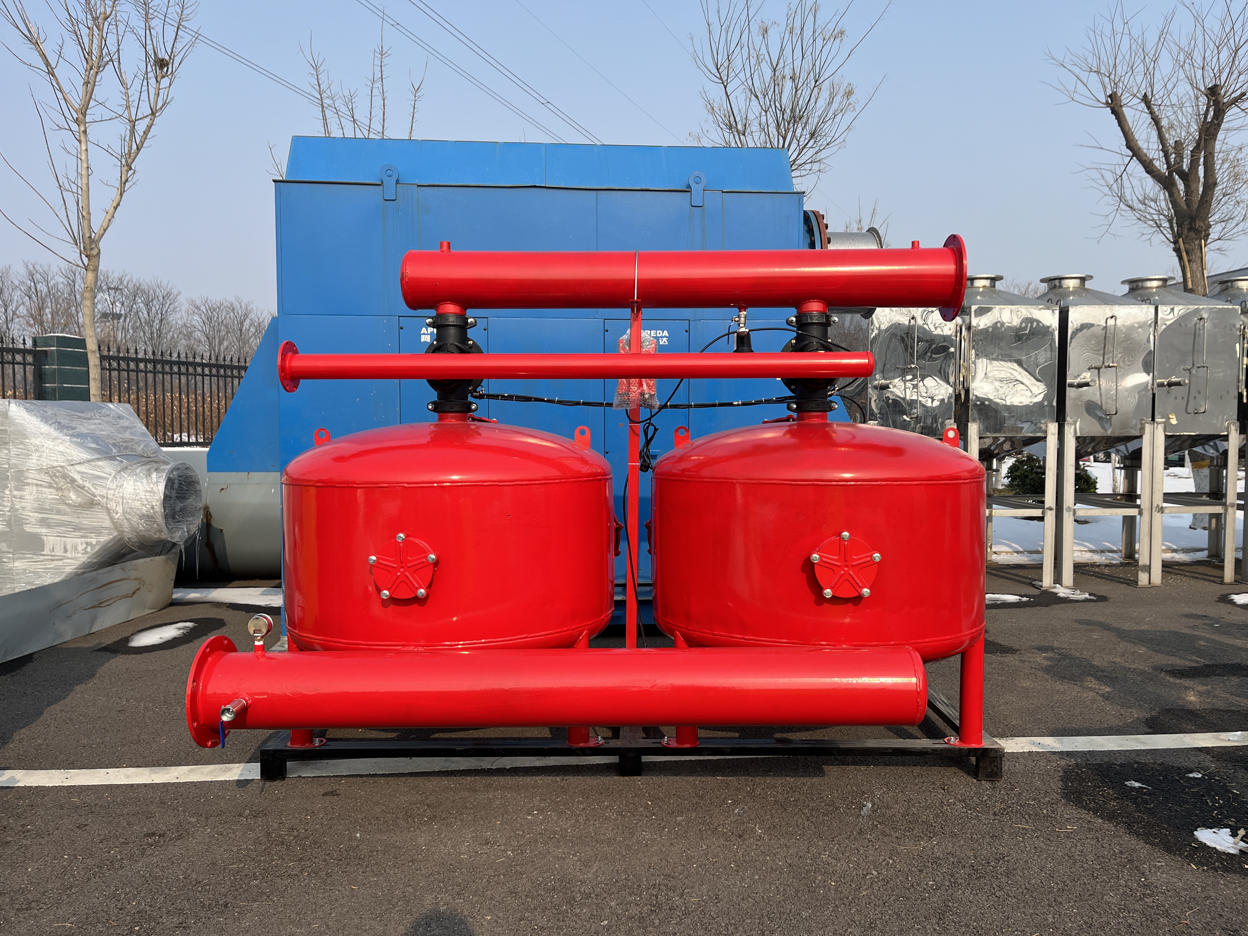 污水處理自動反沖洗砂石過濾器